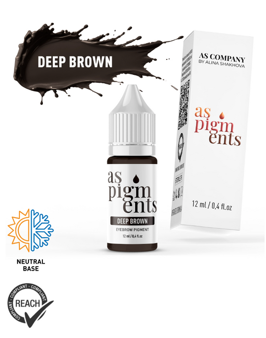 DEEP BROWN, 12ml (AS PIGMENTS)