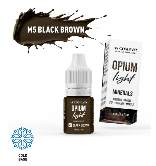 BLACK BROWN, 6ml (MINERAL)